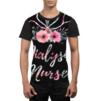 Dialysis Nurse Patient Care Graphic T-shirt | Artistshot