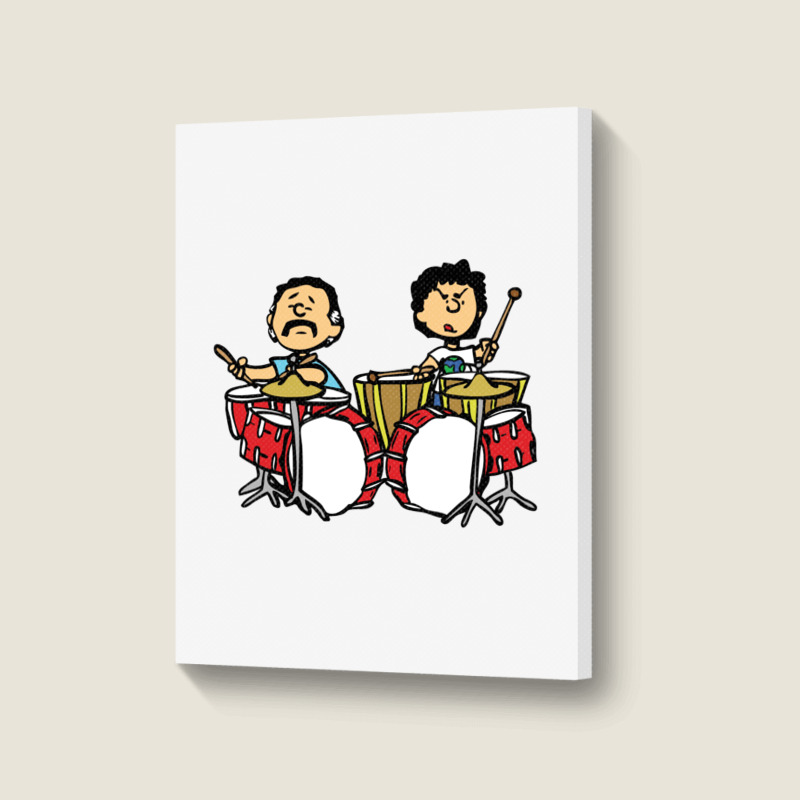 Rhythm Devils And Peanuts Mashup (gratenuts) Portrait Canvas Print | Artistshot