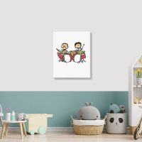 Rhythm Devils And Peanuts Mashup (gratenuts) Portrait Canvas Print | Artistshot