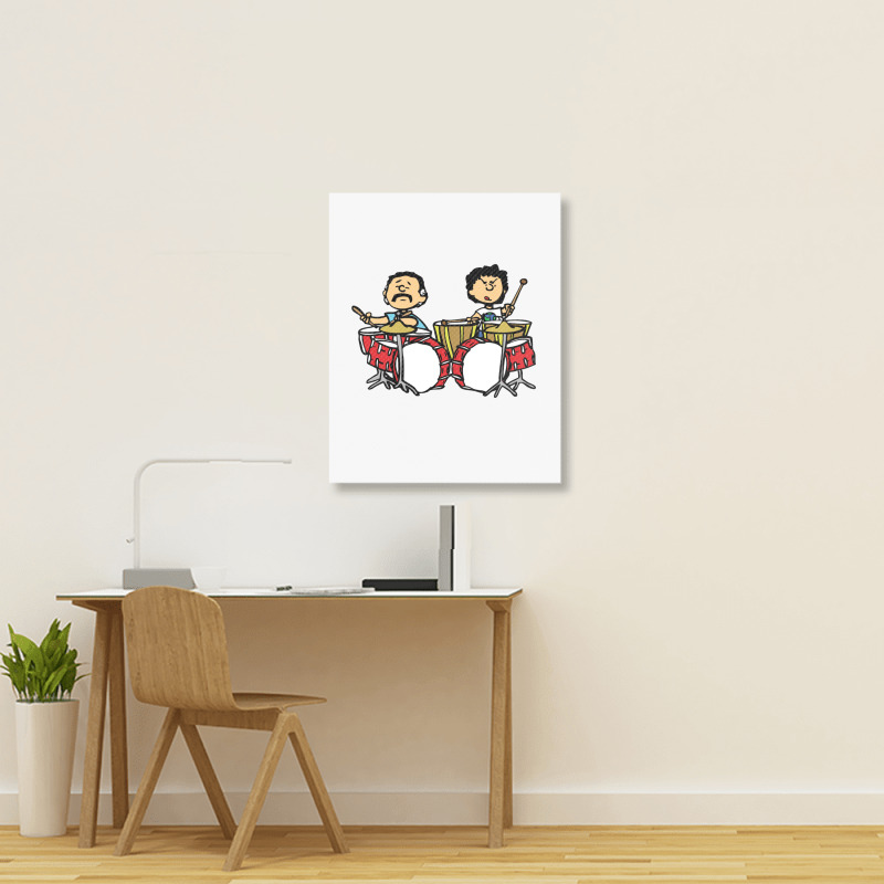 Rhythm Devils And Peanuts Mashup (gratenuts) Portrait Canvas Print | Artistshot