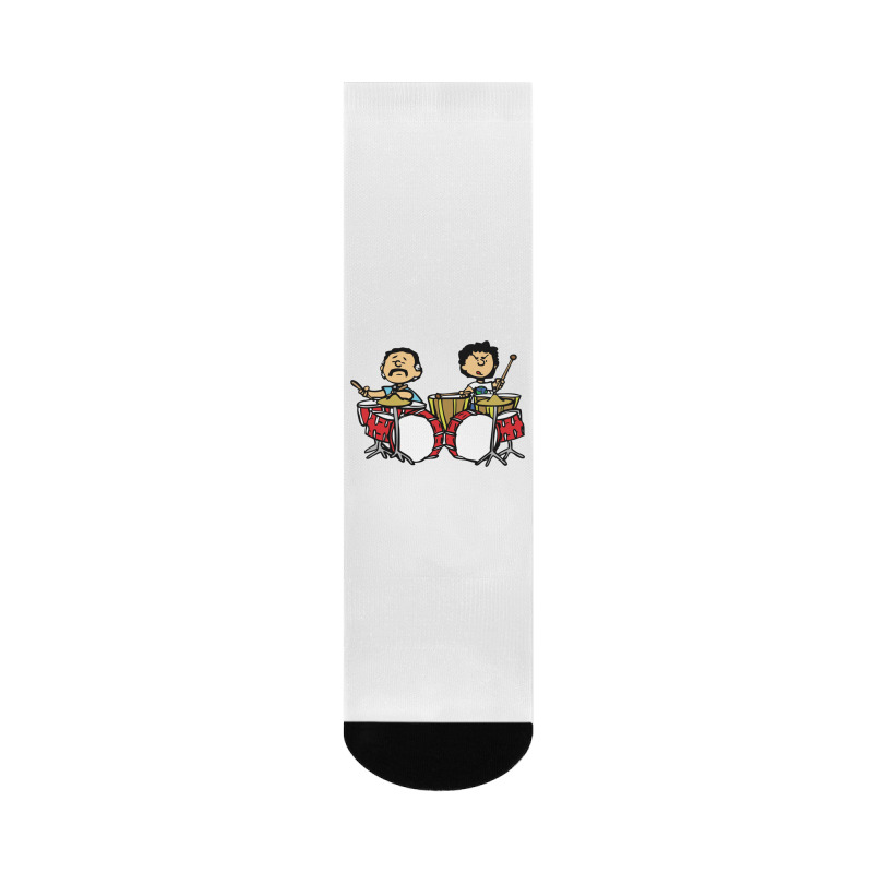 Rhythm Devils And Peanuts Mashup (gratenuts) Crew Socks | Artistshot