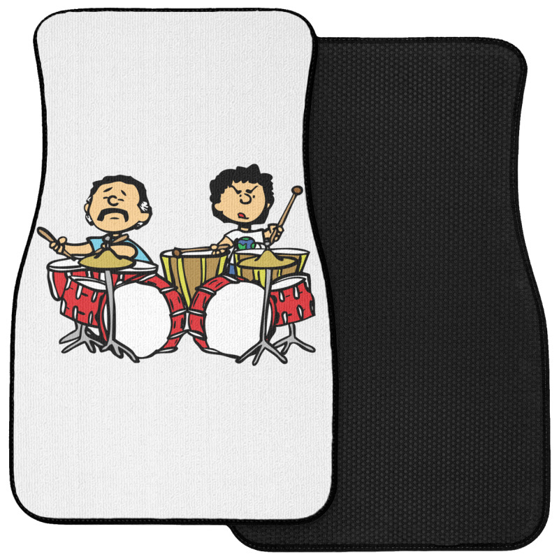 Rhythm Devils And Peanuts Mashup (gratenuts) Front Car Mat | Artistshot