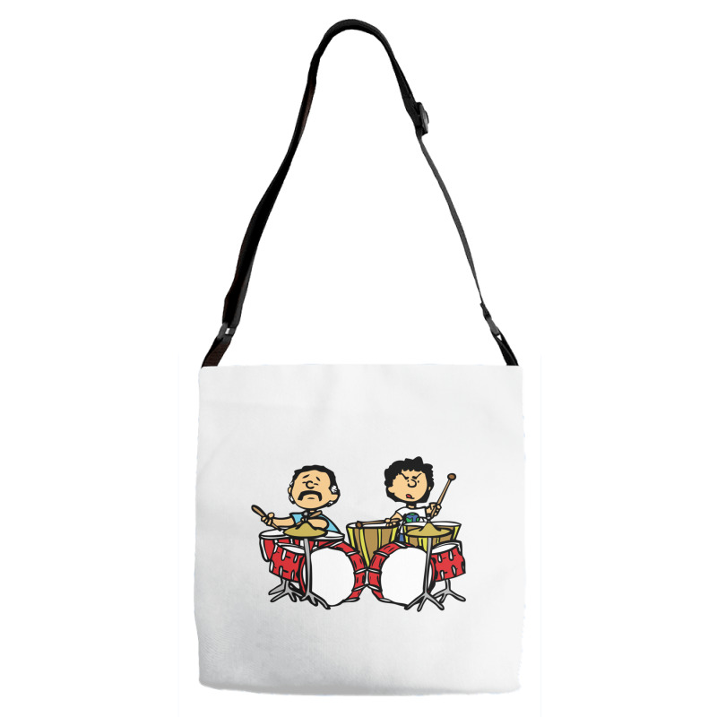 Rhythm Devils And Peanuts Mashup (gratenuts) Adjustable Strap Totes | Artistshot