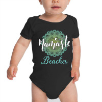 Namaste Beaches Baby Bodysuit | Artistshot