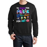 Kids Back To Pre-k 1st Day Of Pre-k Preschool Crewneck Sweatshirt | Artistshot