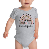 Surro Mama Rainbow Surrogate Mother Gestational Carrier T Shirt Baby Bodysuit | Artistshot