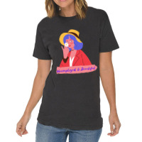 Unemployed And Beautiful Vintage T-shirt | Artistshot