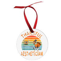 Aesthetician Job Funny Thanksgiving T Shirt Ornament | Artistshot