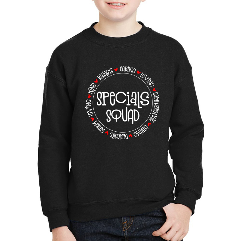 Specialist Special Squad Teacher Professional Para Or Sped Youth Sweatshirt | Artistshot