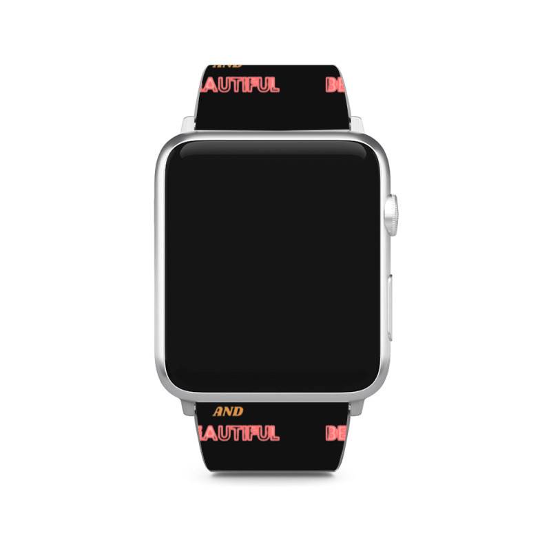 Unemployed And Beautiful (1) Apple Watch Band | Artistshot