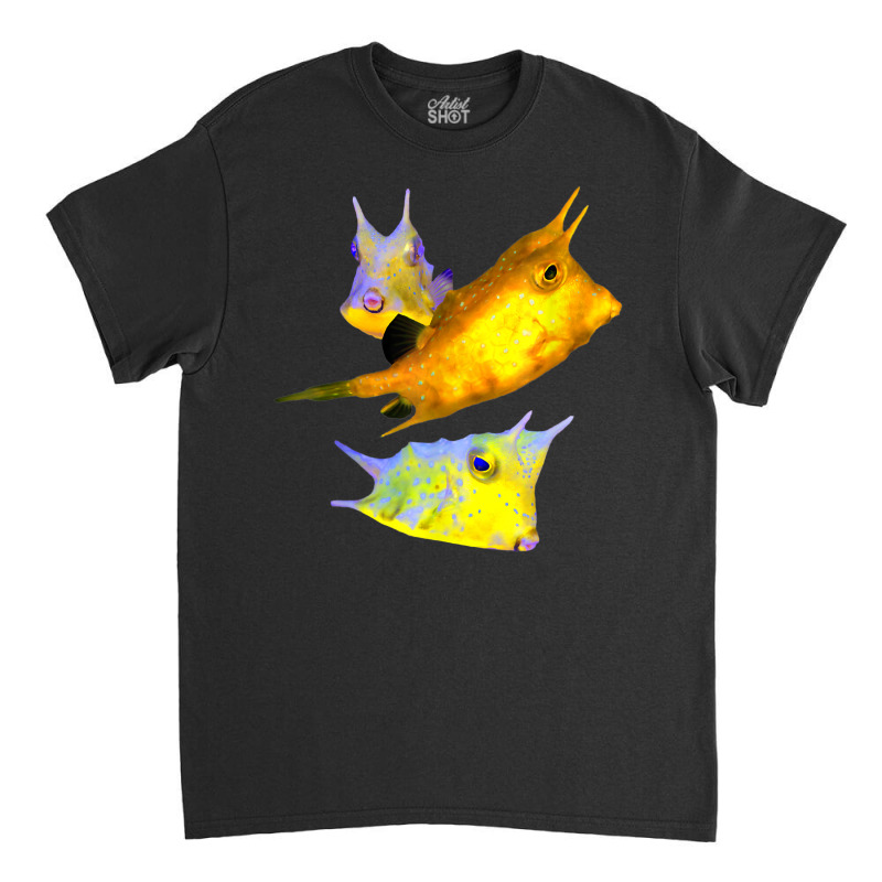 Codfish Fish Saltwater Aquarium Reef Tank Cowfish Lovers T Shirt Classic T-shirt by mintywotm | Artistshot