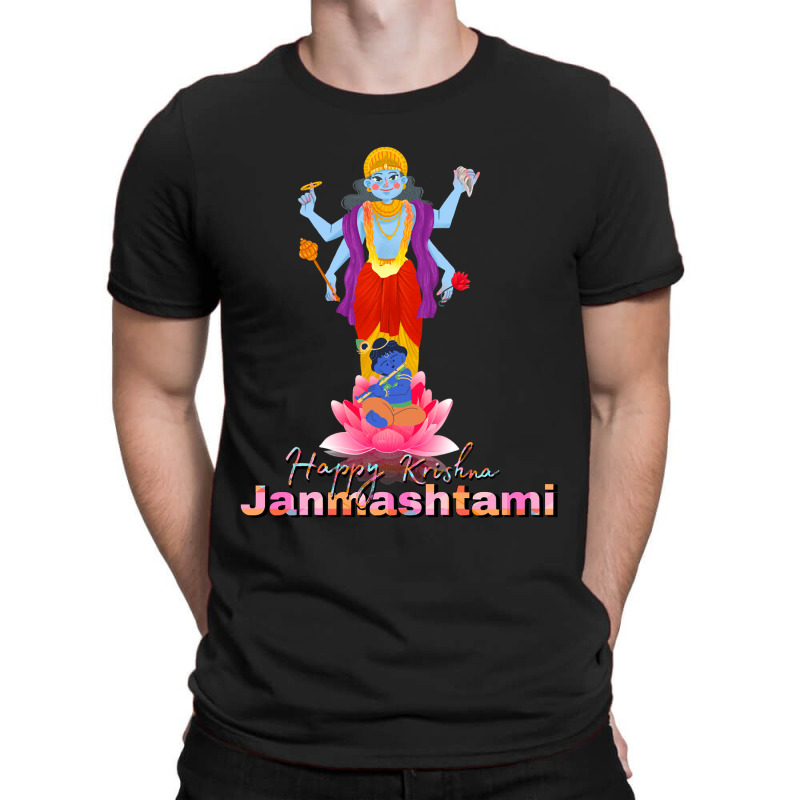 Happy Janmasthami, Janmashtami Krishna T-shirt | Artistshot