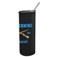 Fort Benning Alumni Est 1918 Grunt College Skinny Tumbler | Artistshot