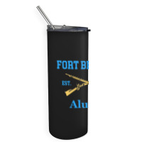 Fort Benning Alumni Est 1918 Grunt College Skinny Tumbler | Artistshot