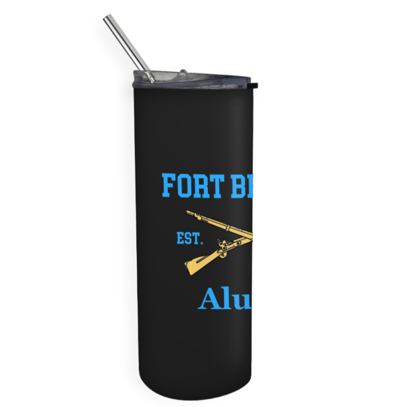 Fort Benning Alumni Est 1918 Grunt College Skinny Tumbler | Artistshot