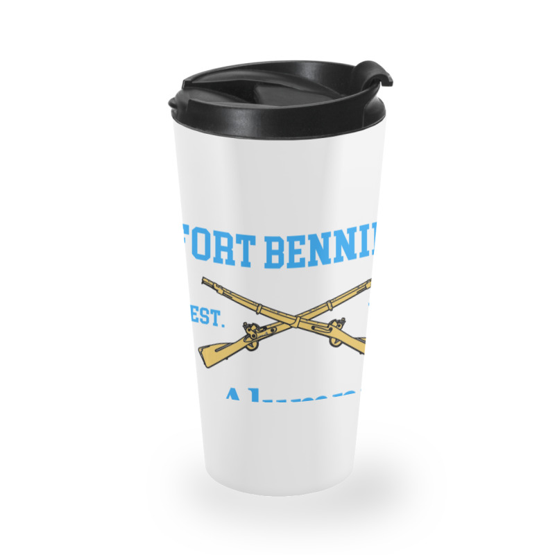 Fort Benning Alumni Est 1918 Grunt College Travel Mug | Artistshot