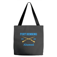 Fort Benning Alumni Est 1918 Grunt College Tote Bags | Artistshot