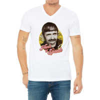 Hunk O Spunk V-neck Tee | Artistshot