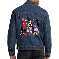 Rizzo Paper Doll [grease] Men Denim Jacket | Artistshot