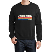 Vintage 70s 80s Style Snowmass Co Crewneck Sweatshirt | Artistshot