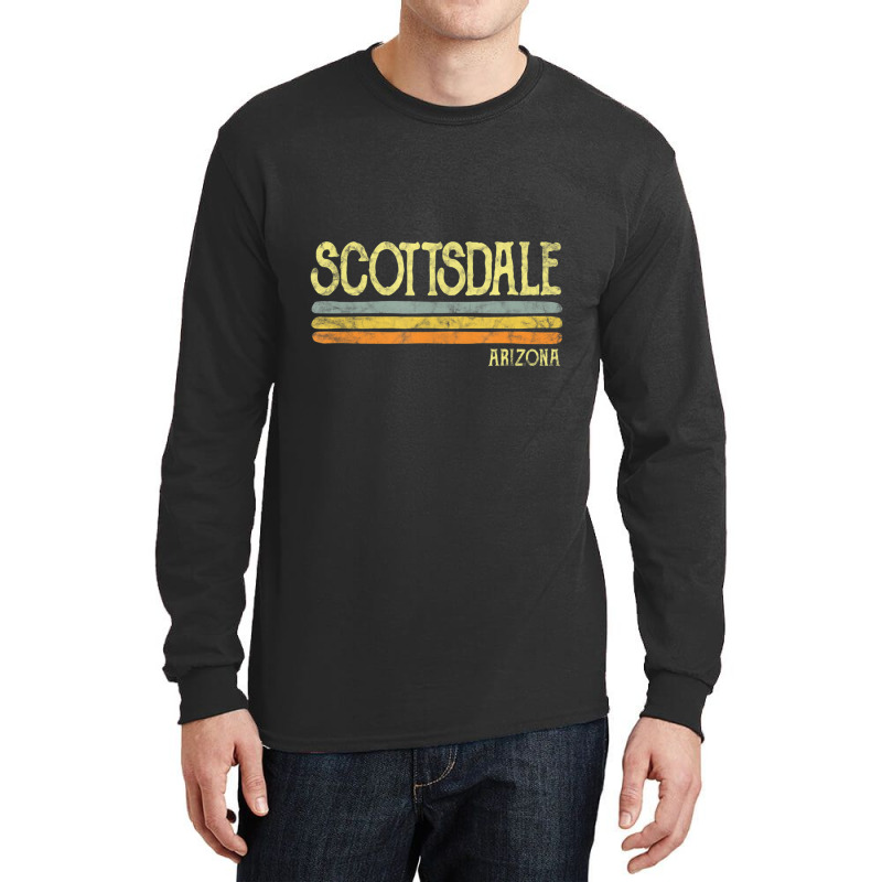 Vintage Scottsdale Arizona Az Love Gift Souvenir Long Sleeve Shirts | Artistshot