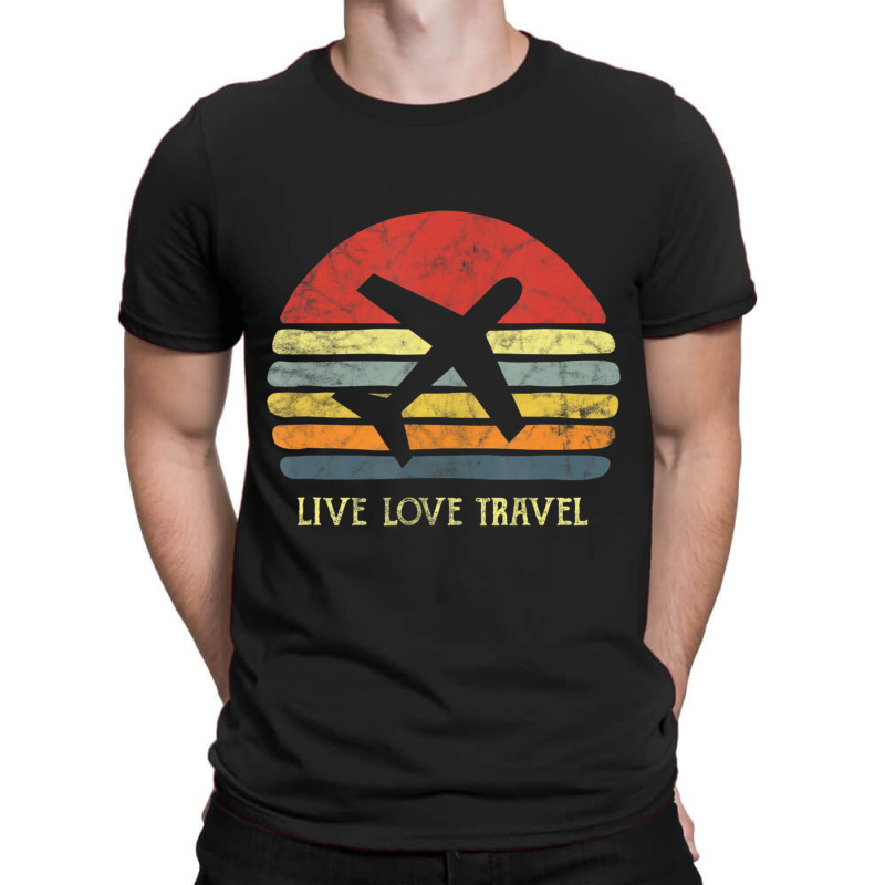 Vintage Travel World Traveler Themed Gift Love Traveling T-shirt | Artistshot