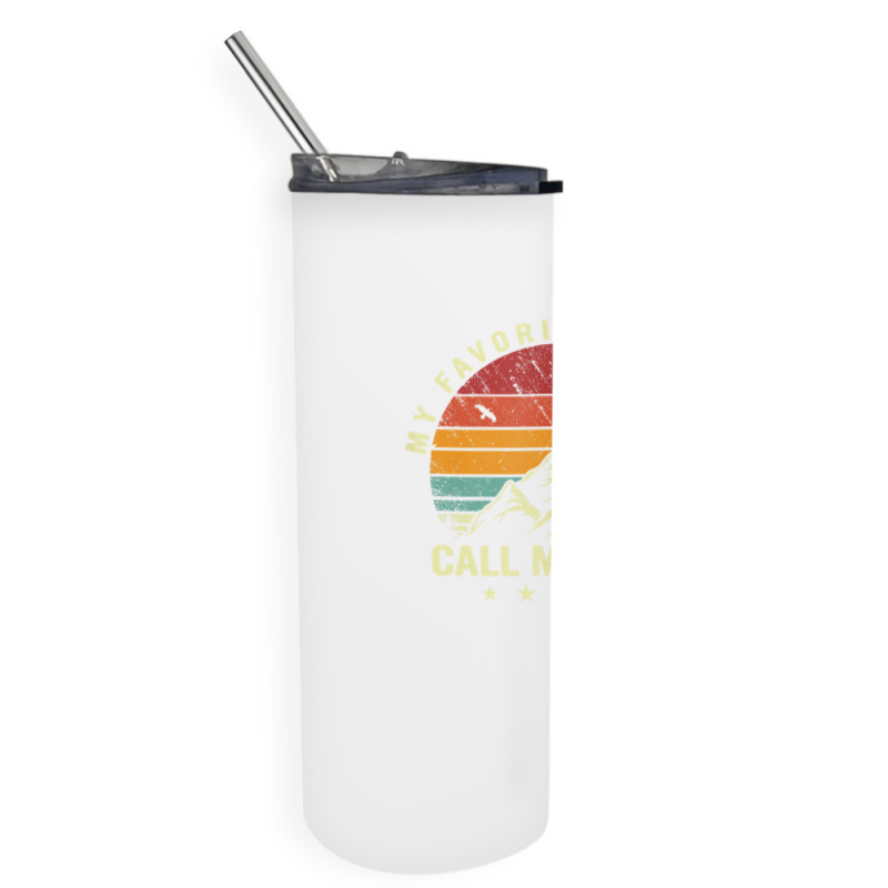 Mens My Favorite People Call Me Saba Cool Father's Day Skinny Tumbler | Artistshot