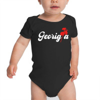 Georgia Country  Caucasus  Georgian Patriotic Flag T Shirt Baby Bodysuit | Artistshot