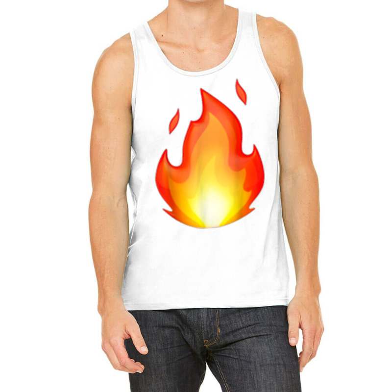 Hot Fire Clothing Lit Outfit Displays Heat Of Burning Fire T Shirt Tank Top by lexzalar2o | Artistshot