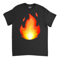 Hot Fire Clothing Lit Outfit Displays Heat Of Burning Fire T Shirt Classic T-shirt | Artistshot