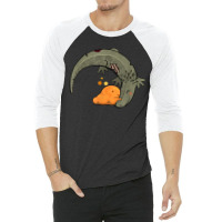 Scp 999 + Scp 682 Tickle Monster + Hard To Destroy Reptile 3/4 Sleeve Shirt | Artistshot