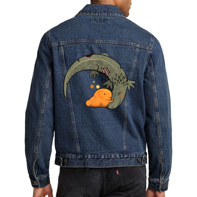 Scp 999 + Scp 682 Tickle Monster + Hard To Destroy Reptile Men Denim Jacket by JemmaLyna | Artistshot