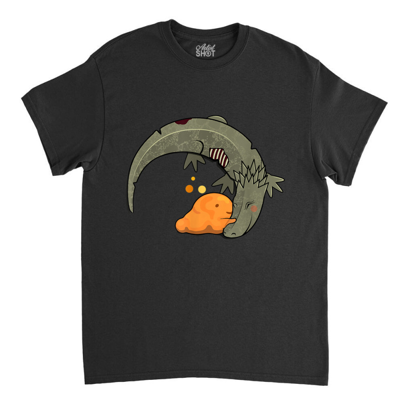 Scp 999 + Scp 682 Tickle Monster + Hard To Destroy Reptile Classic T-shirt by JemmaLyna | Artistshot