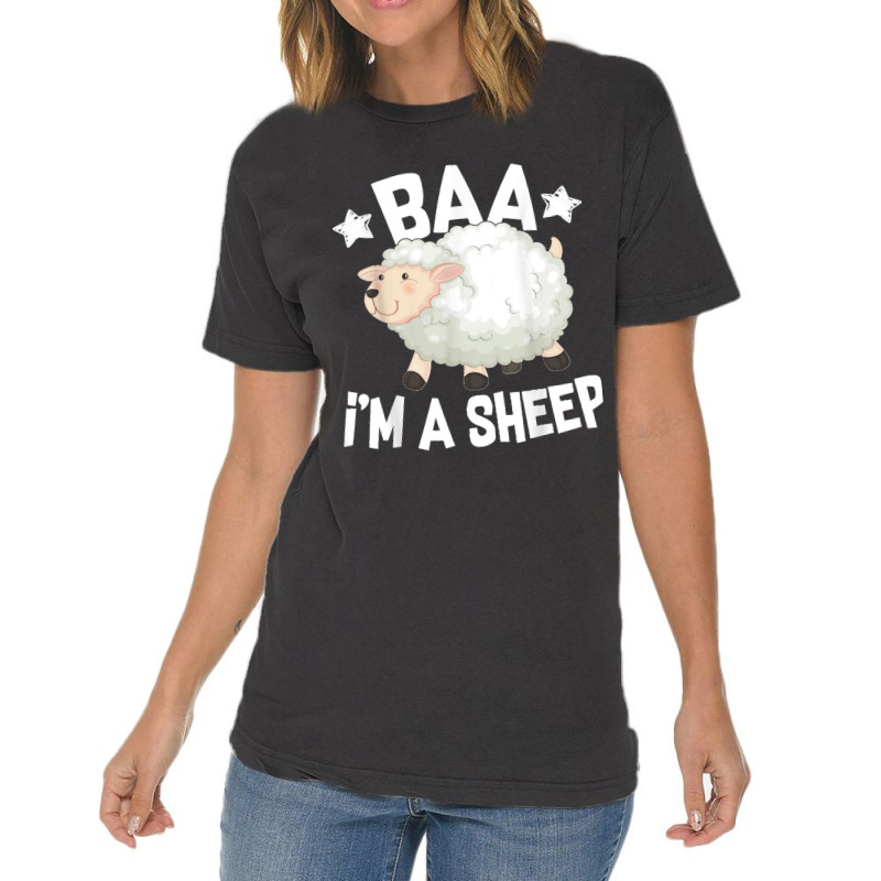 I'm A Sheep Lamb Farm Country Farming Animals Lover Vintage T-Shirt by JOSEPHDOMINICWILLIS | Artistshot