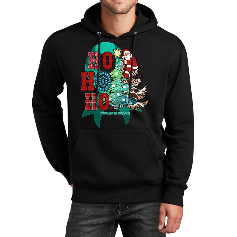 Dysautonomia Awareness Awareness - Santa Claus Western Christmas Unisex Hoodie | Artistshot