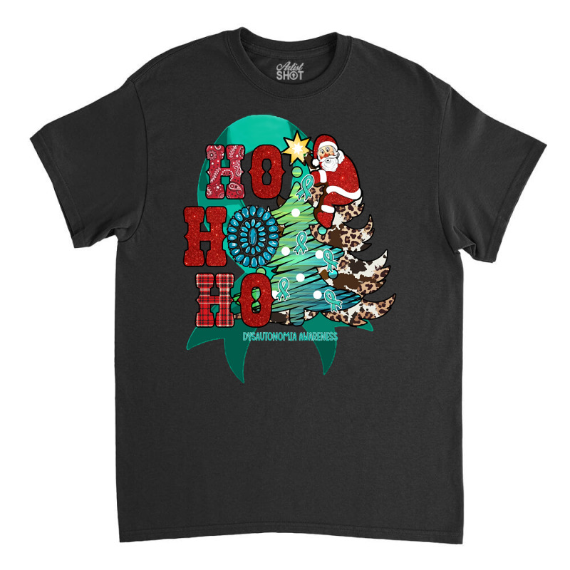 Dysautonomia Awareness Awareness - Santa Claus Western Christmas Classic T-shirt | Artistshot