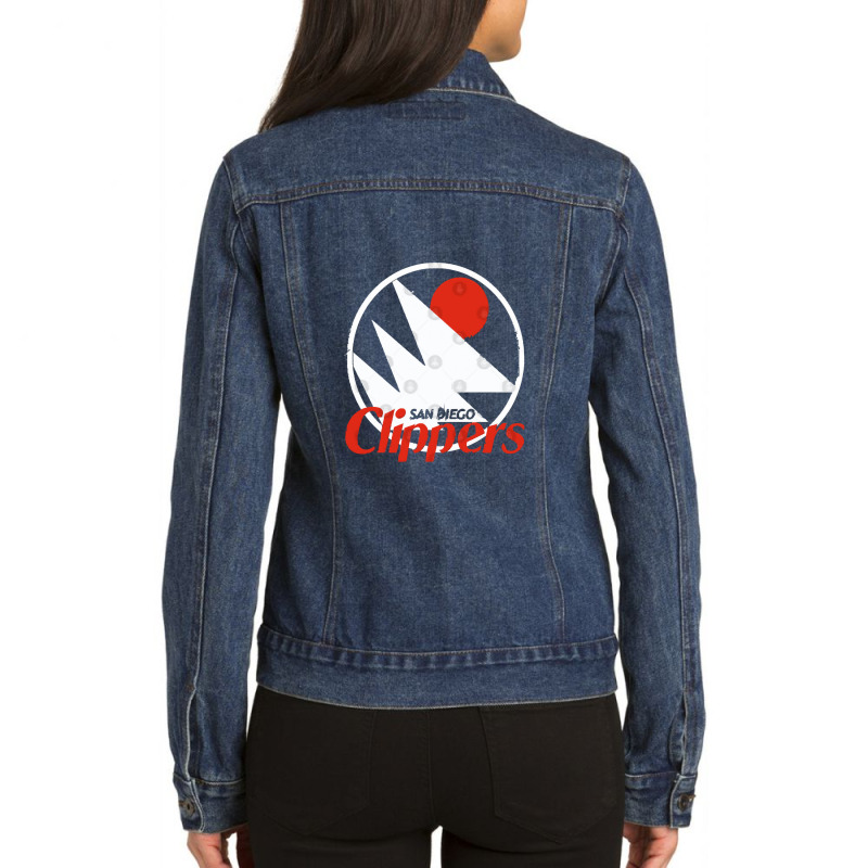 Clippers Ladies Denim Jacket by GeorgieUnsicker | Artistshot