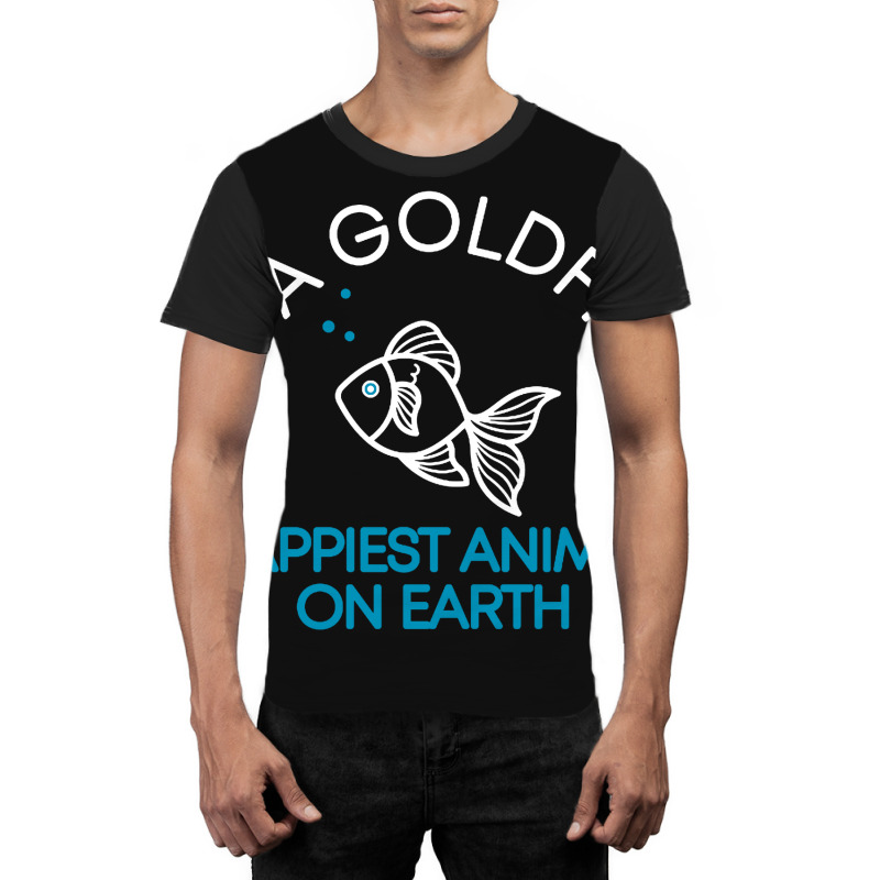 Be A Goldfish Graphic T-shirt | Artistshot