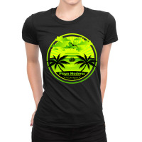 Playa Maderas Beach Nicaragua Palm Trees Sunset Summer Me Ladies Fitted T-shirt | Artistshot