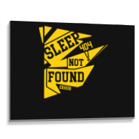 Sleep Not Found Metal Print Horizontal | Artistshot