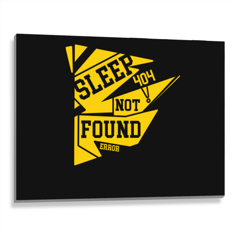 Sleep Not Found Metal Print Horizontal | Artistshot