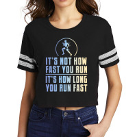 Funny Long Distance Runner Xc Coach Cross Country Gift Scorecard Crop Tee | Artistshot