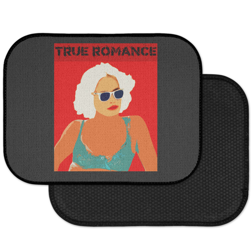 Patricia Arquette Tee Rear Car Mat | Artistshot