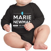 Marie Newman 2020 For Illinois Il-03 Long Sleeve Baby Bodysuit | Artistshot