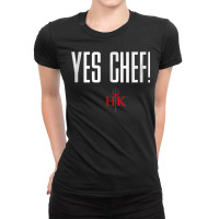 Hell's Kitchen Yes Chef Ladies Fitted T-shirt | Artistshot