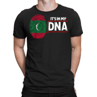 Its In My Dna National Flag Maldivian Patriotic Maldives T Shirt T-shirt | Artistshot