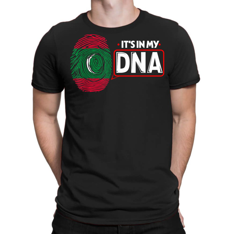 Its In My Dna National Flag Maldivian Patriotic Maldives T Shirt T-shirt | Artistshot