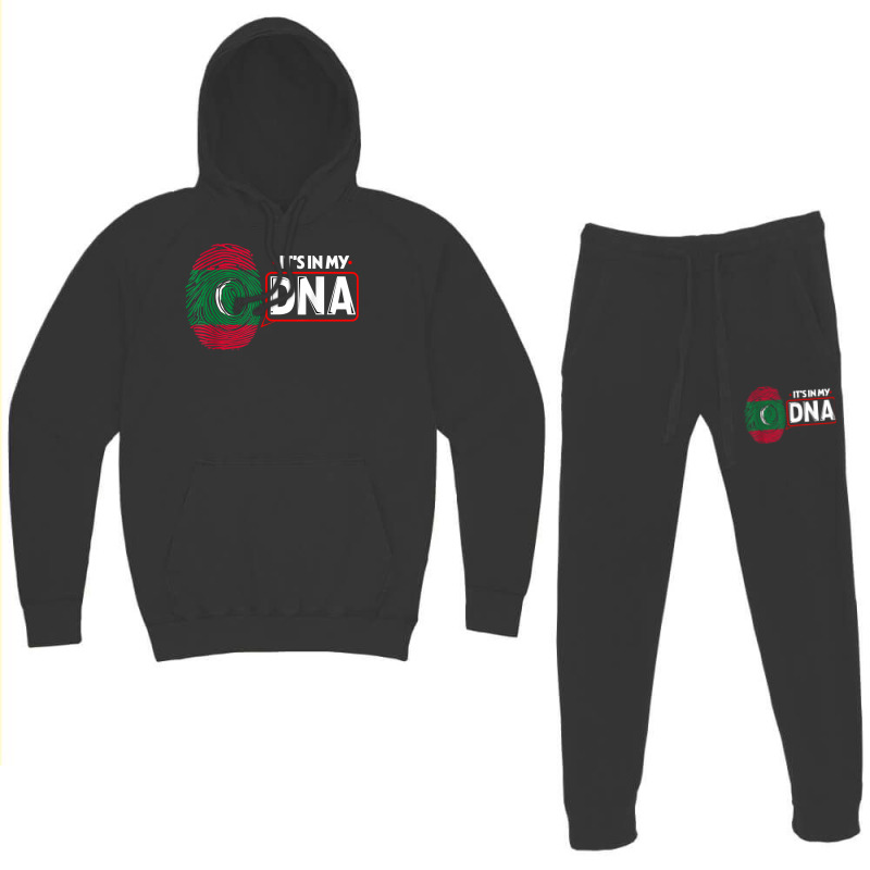 Its In My Dna National Flag Maldivian Patriotic Maldives T Shirt Hoodie & Jogger Set | Artistshot