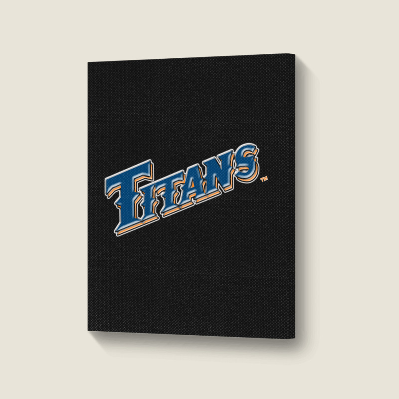 Cal State Fullerton Titans Portrait Canvas Print | Artistshot