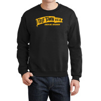 Packers Vintage Titletown Flag Yellow Crewneck Sweatshirt | Artistshot